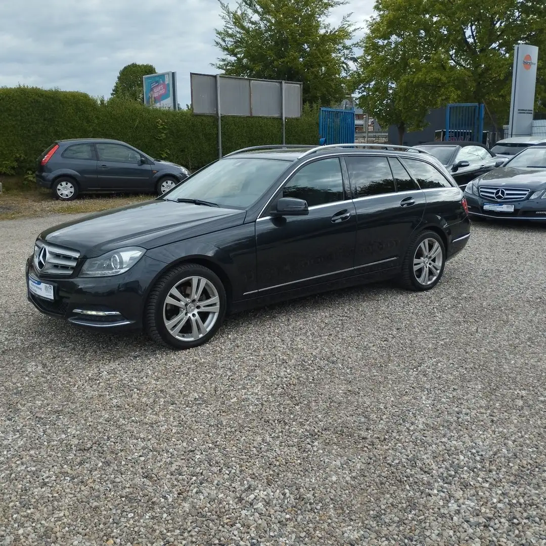 Mercedes-Benz C 200 T AVANTGARDE.Klima.Navi.Sitzheizung.AHK.PD Noir - 2