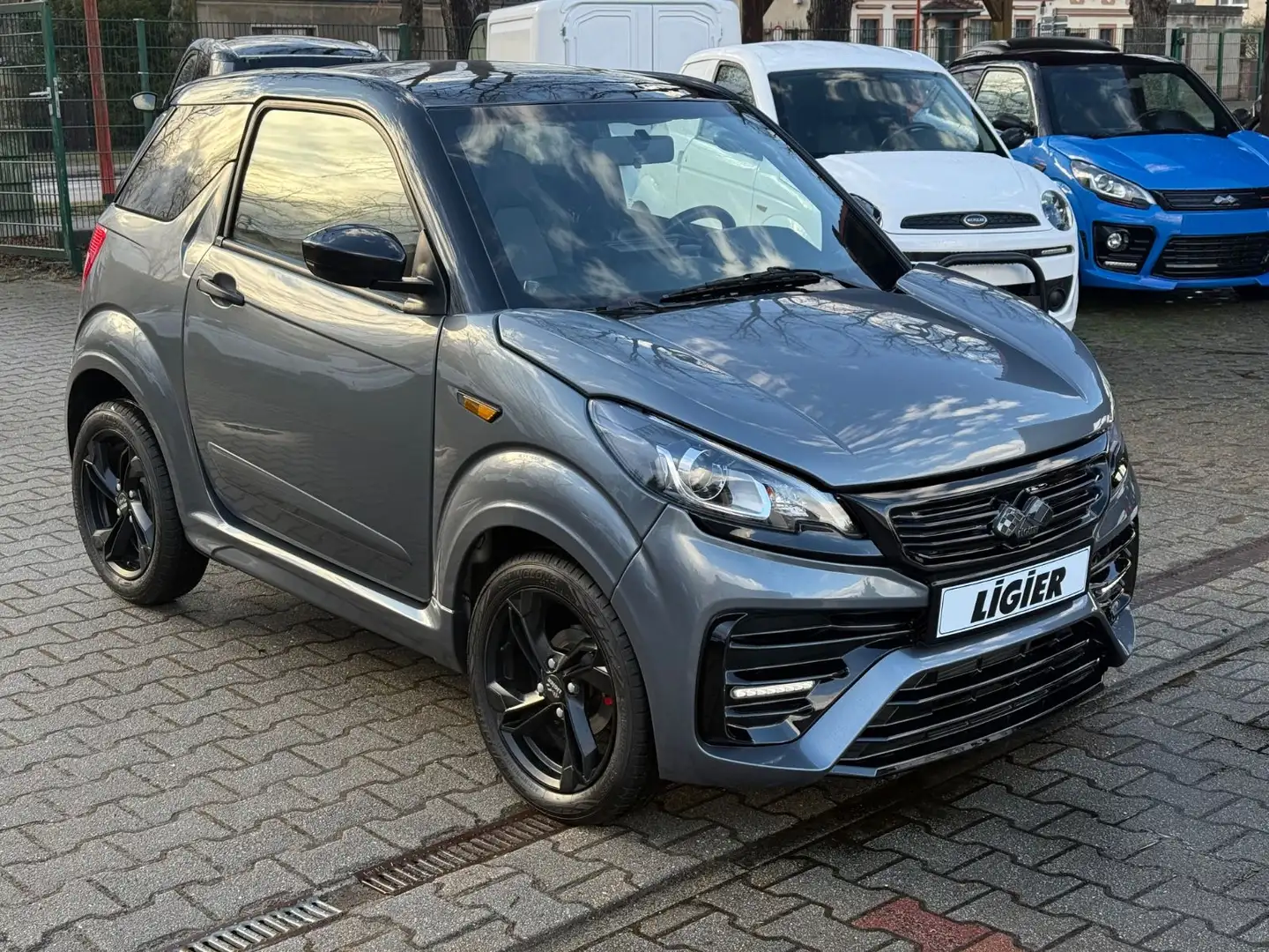 Ligier JS 50 Sport Mopedauto L6e 45 KM/H Grau - 1