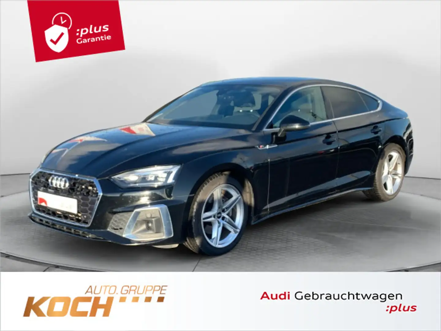 Audi A5 40 TDI q. S-Tronic S-Line 2x, LED, Zwart - 1
