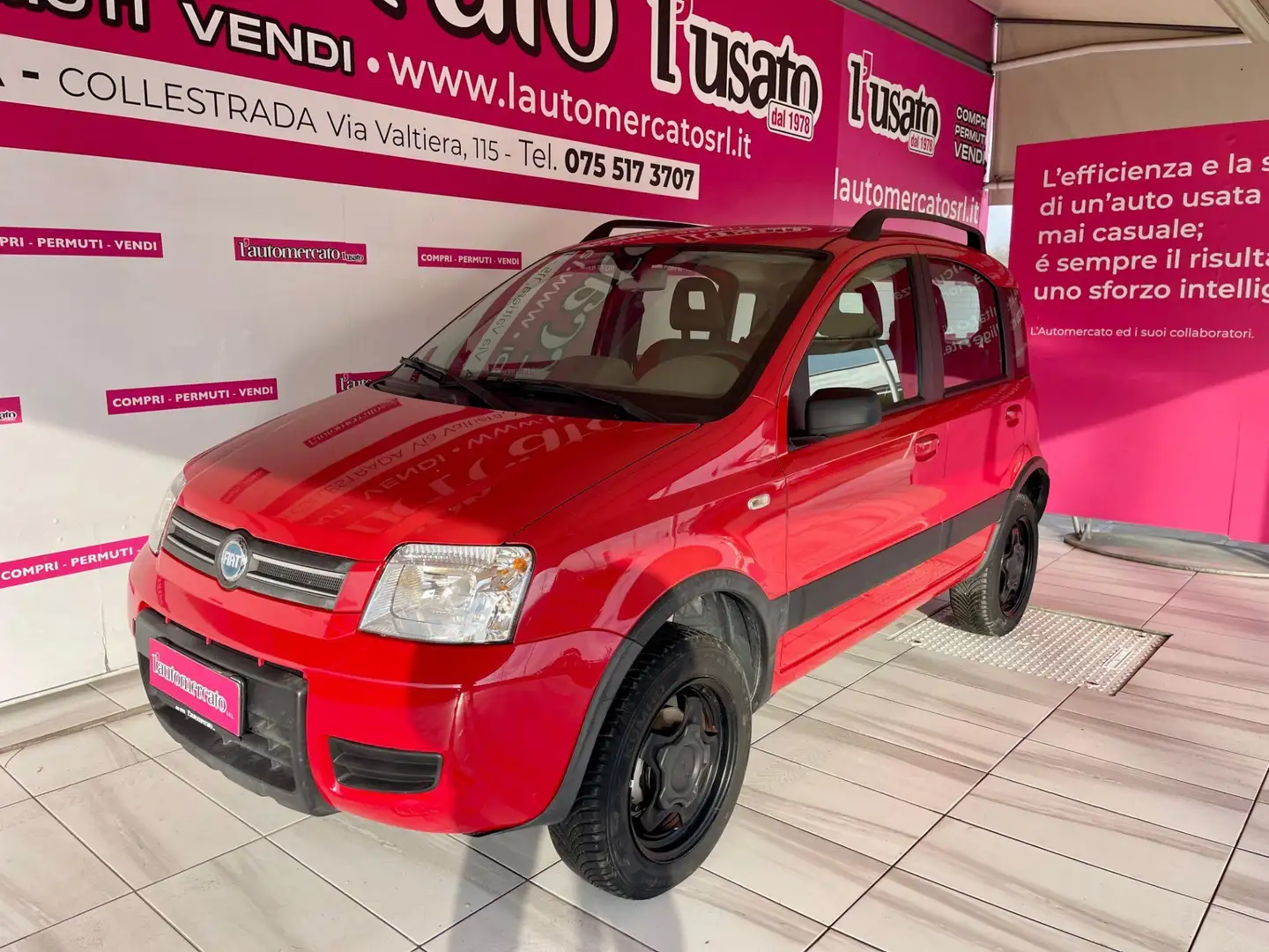Fiat Panda Panda 1.2 4x4 Climbing Rojo - 1
