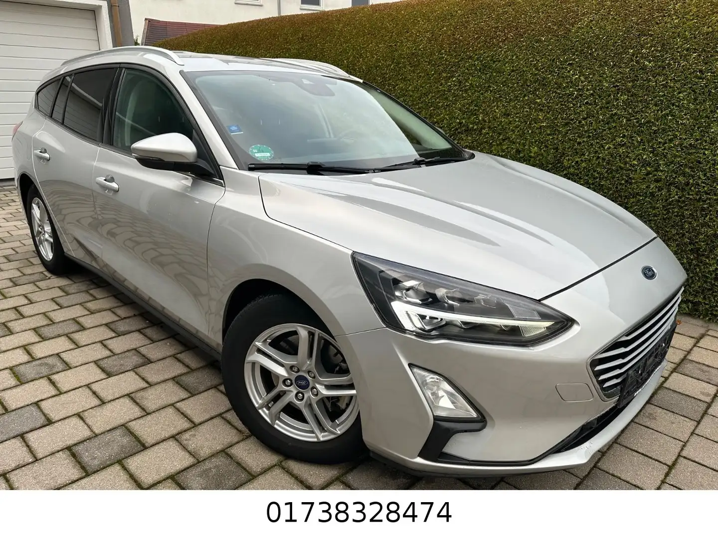 Ford Focus 1,5 EcoBlue 88kW Aut. LED, TOP! Silber - 1