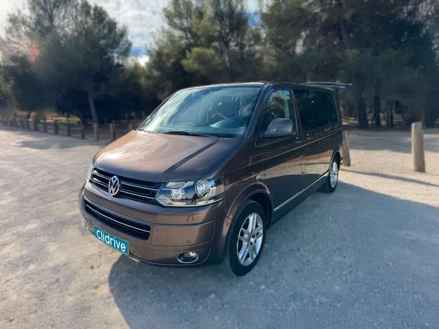 Volkswagen T5 Multivan 2.0TDI BMT Highline Edition 140 Marrón - 2