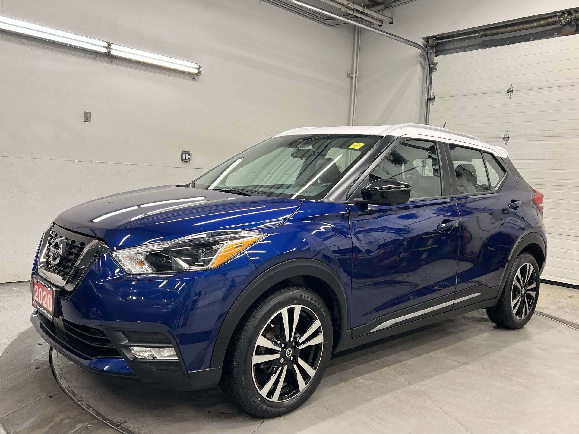 Blue 2020 Nissan Kicks SUV / Crossover Front-Wheel Drive Automatic