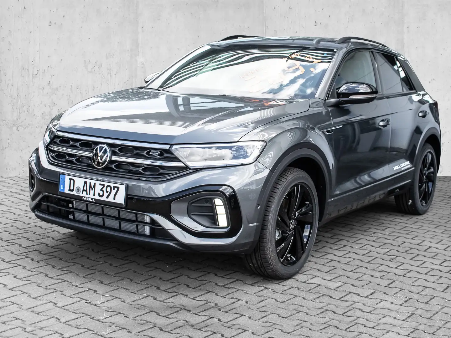 Volkswagen T-Roc R-Line 1.5 l TSI OPF DSG 2xKLIMA ACC AUT Gris - 2