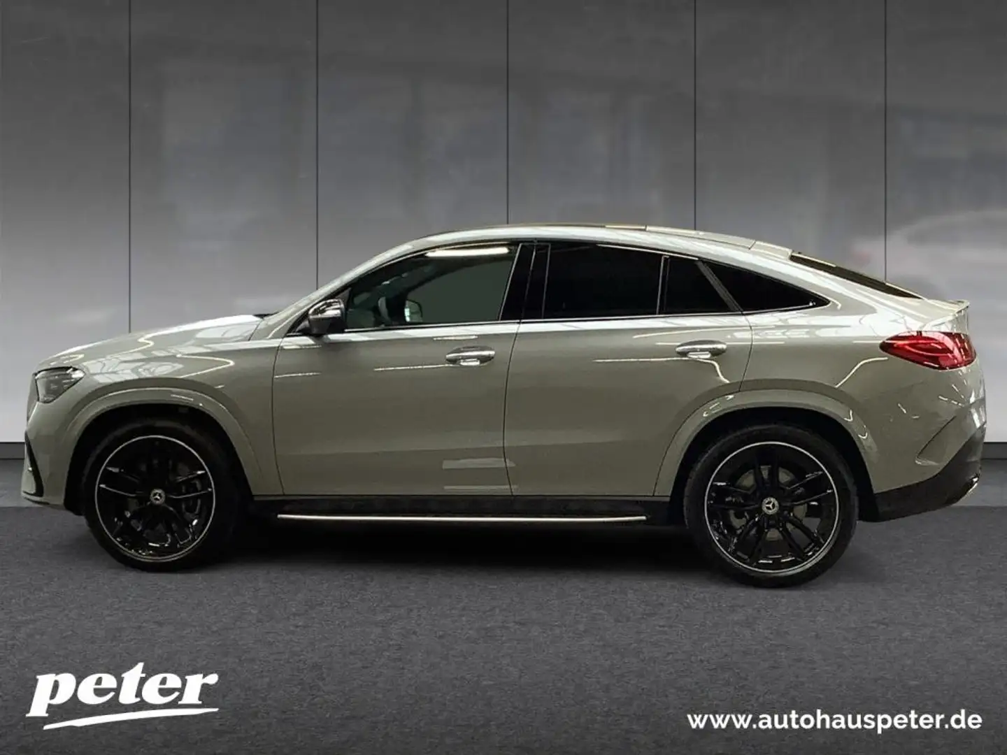 Mercedes-Benz GLE 450 d 4MATIC Coupé AMG+NIGHT+22"+360° Kamera Сірий - 2
