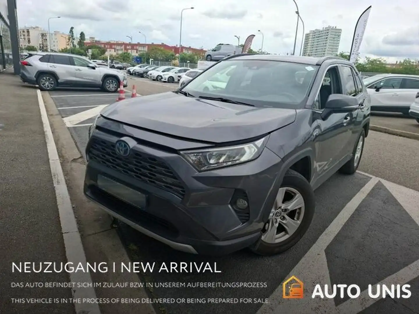 Toyota RAV 4 Hybrid*Kamera*Klima*Scheckheft*1.Hand Szary - 1
