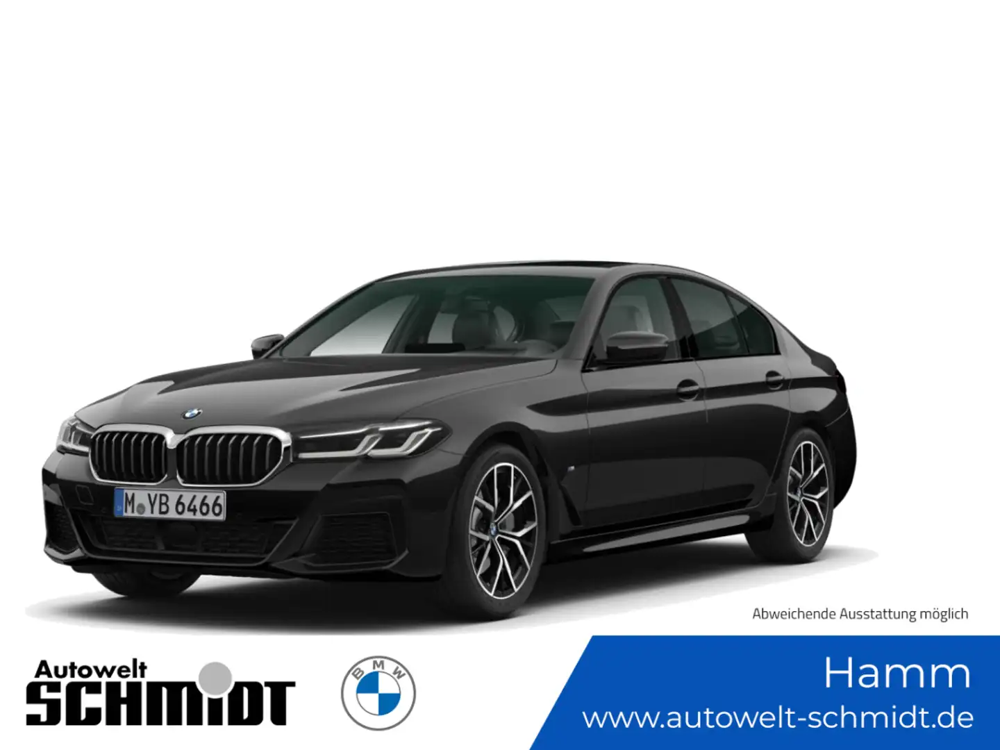 BMW 520 d M Sportpaket + 2Jahre-BPS.-GARANTIE Schwarz - 1