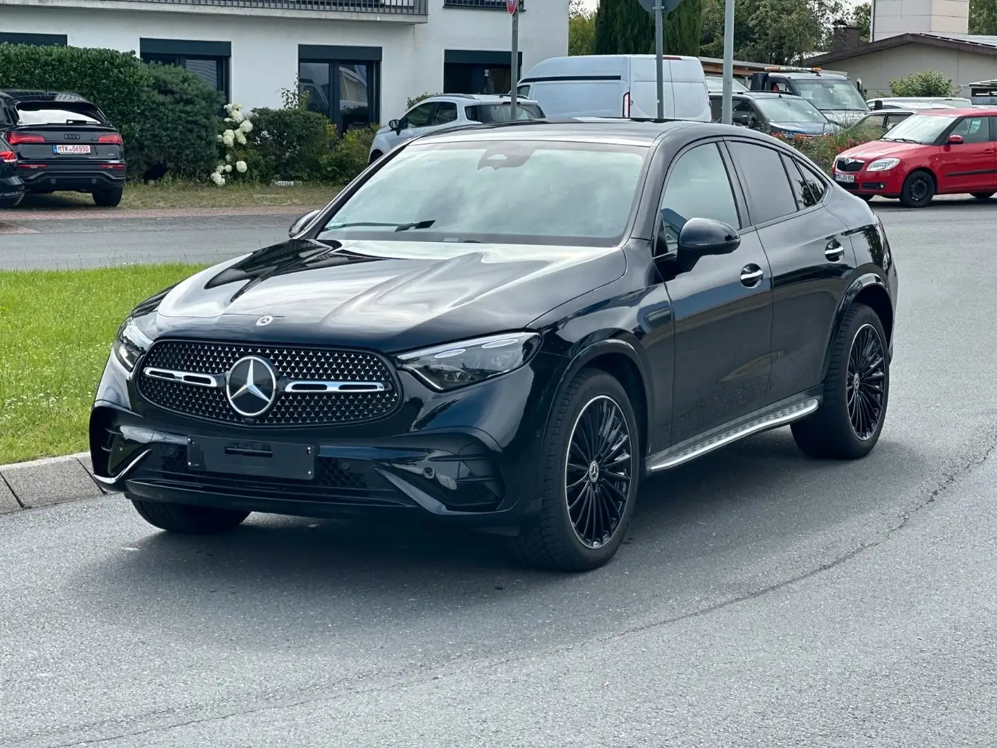 Mercedes-Benz GLC 220 COUPE D 4M PREMIUM AMG NIGHT NAVI LED TETTO KAMERA Nero - 2