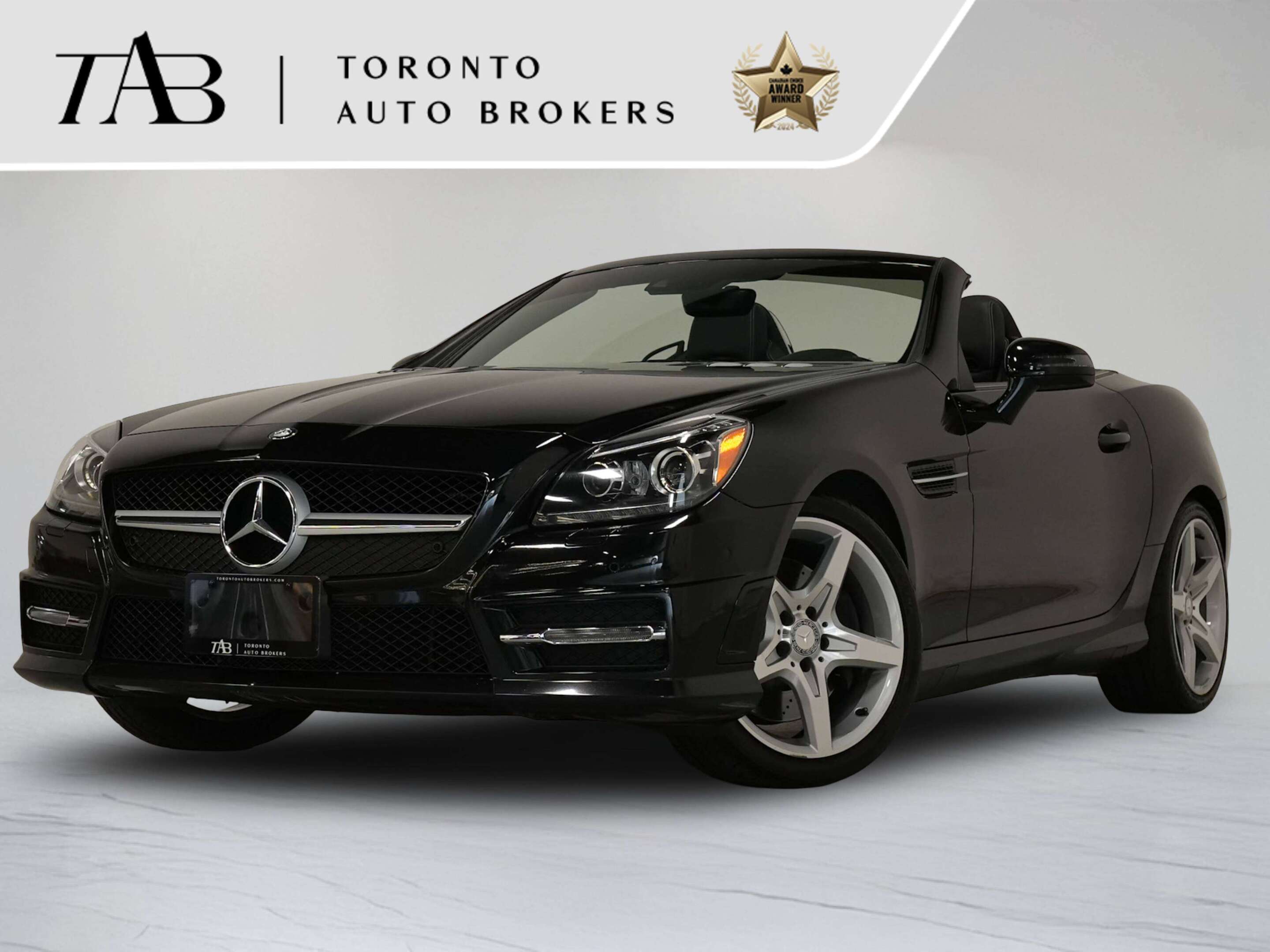 Black 2013 Mercedes-Benz SLK Convertible Rear-Wheel Drive Automatic