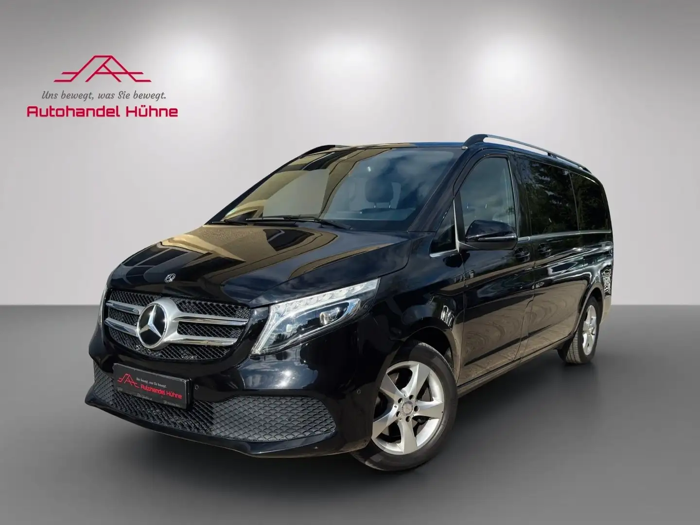Mercedes-Benz V 250 V250 AVANTGARDE lang/AHK/Standhzg./Leder/7-Sitze Zwart - 2