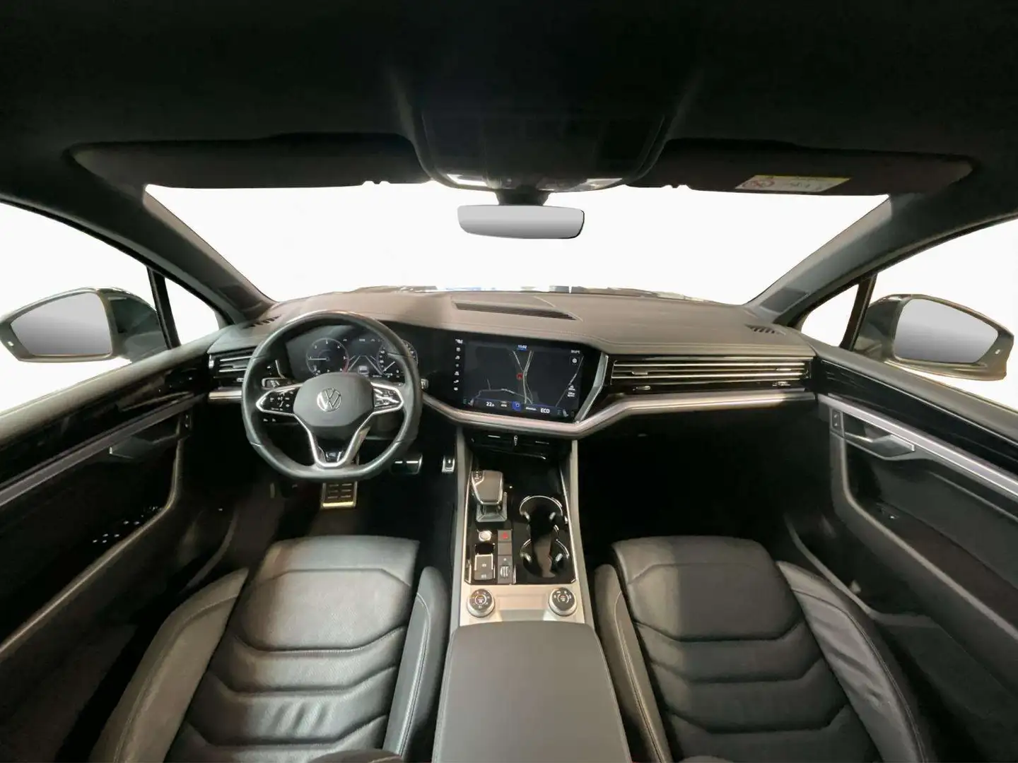 Volkswagen Touareg R-Line+Black-Style+AHK+Luftf. Grijs - 2