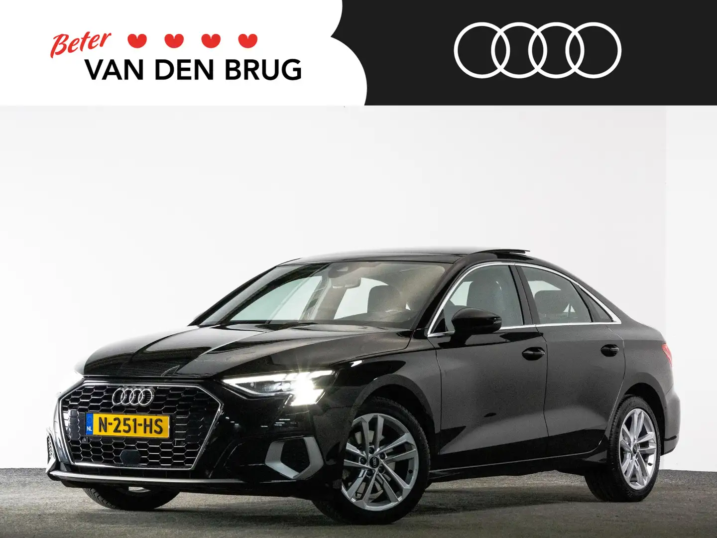 Audi A3 Limousine 35 TFSI 150 PK Edition AUTOMAAT | LED Ma Negro - 1