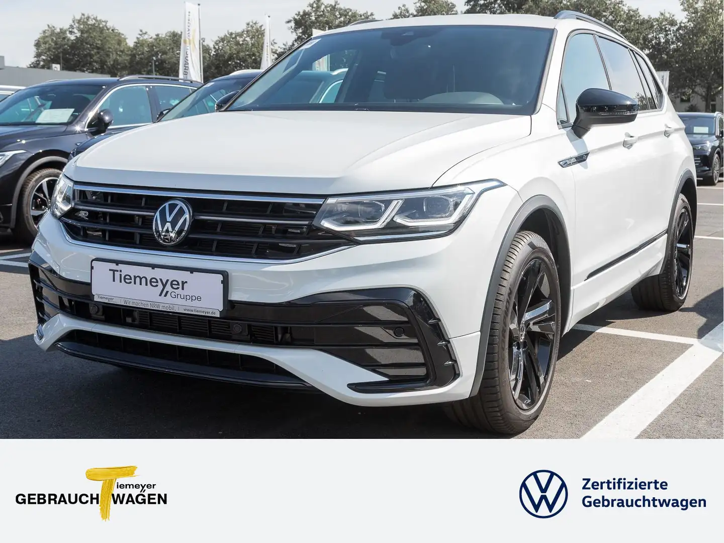 Volkswagen Tiguan Allspace 2.0 TSI DSG 4M R-LINE MATRIX KAM Weiß - 1