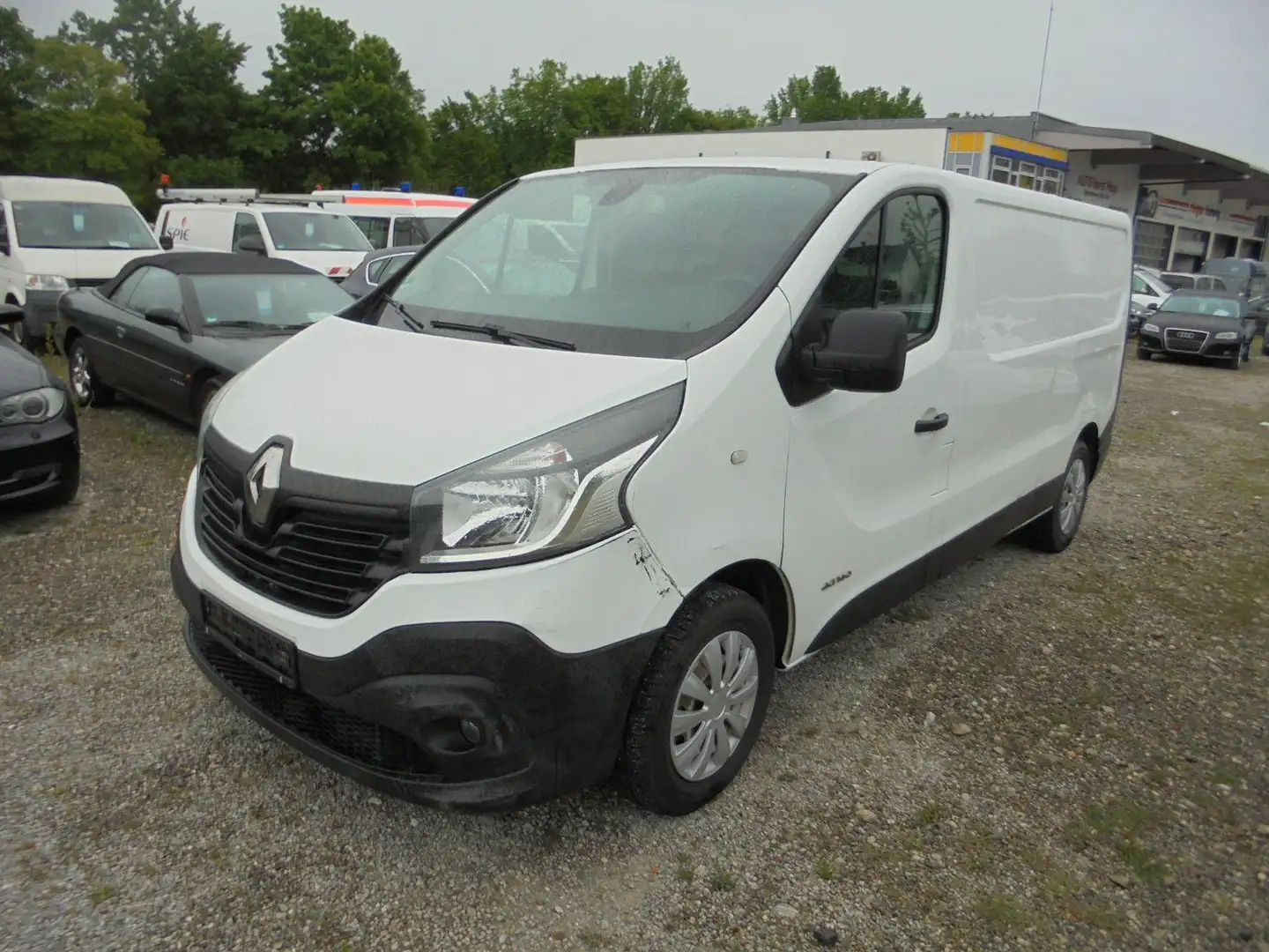 Renault Trafic 1.6 L2H1~ 1.Hd ~ 77.000 km ~ Klima ~ AHK Wit - 1