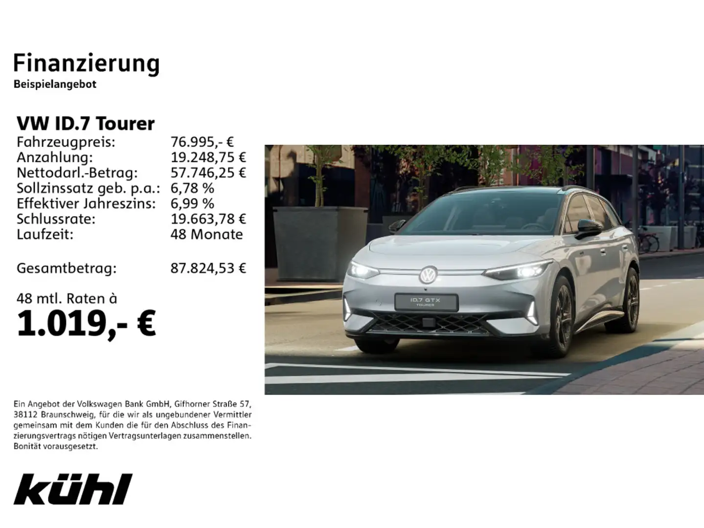 Volkswagen ID.7 GTX 4MOTION Plateado - 2