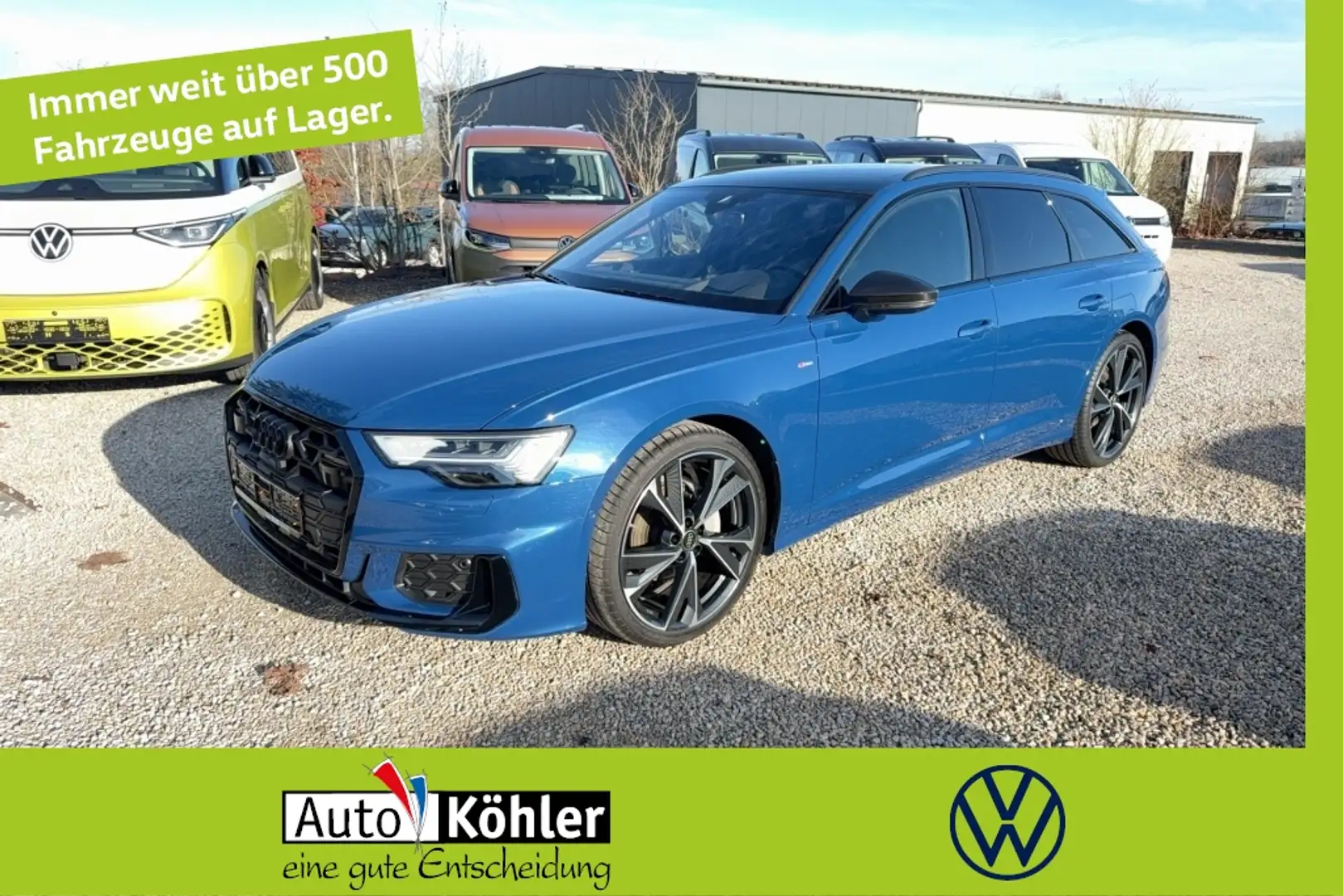 Audi A6 Av 40 TDi S-line Allradlenkung/ 115.200,-Neup. Blau - 1