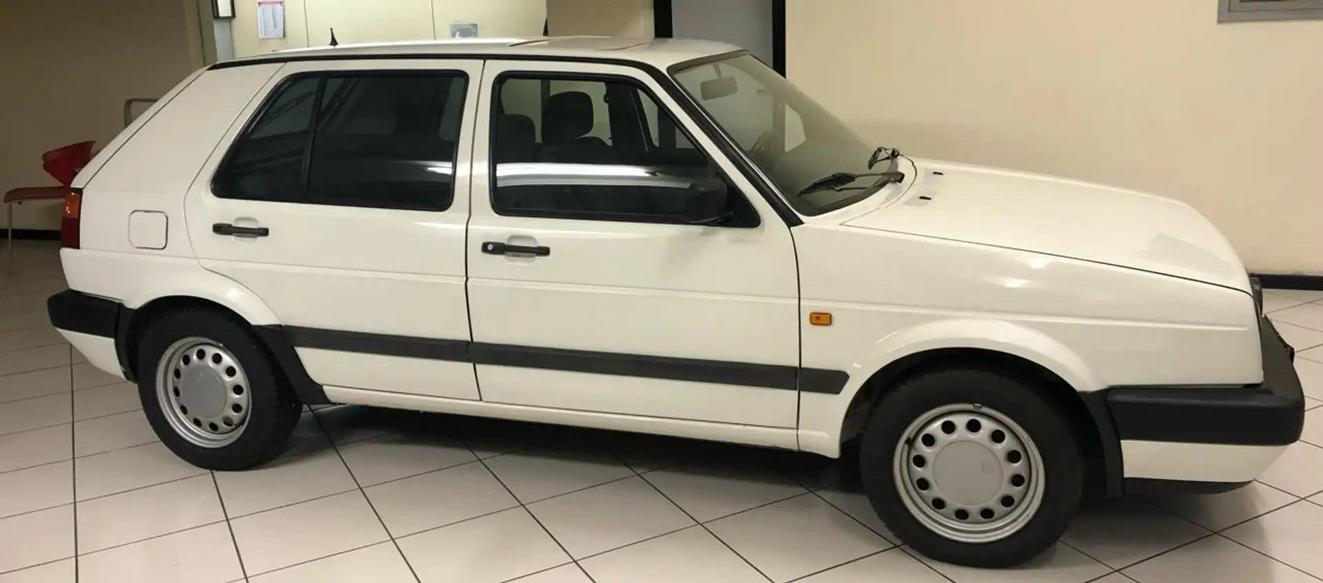 Volkswagen Golf II serie Weiß - 2
