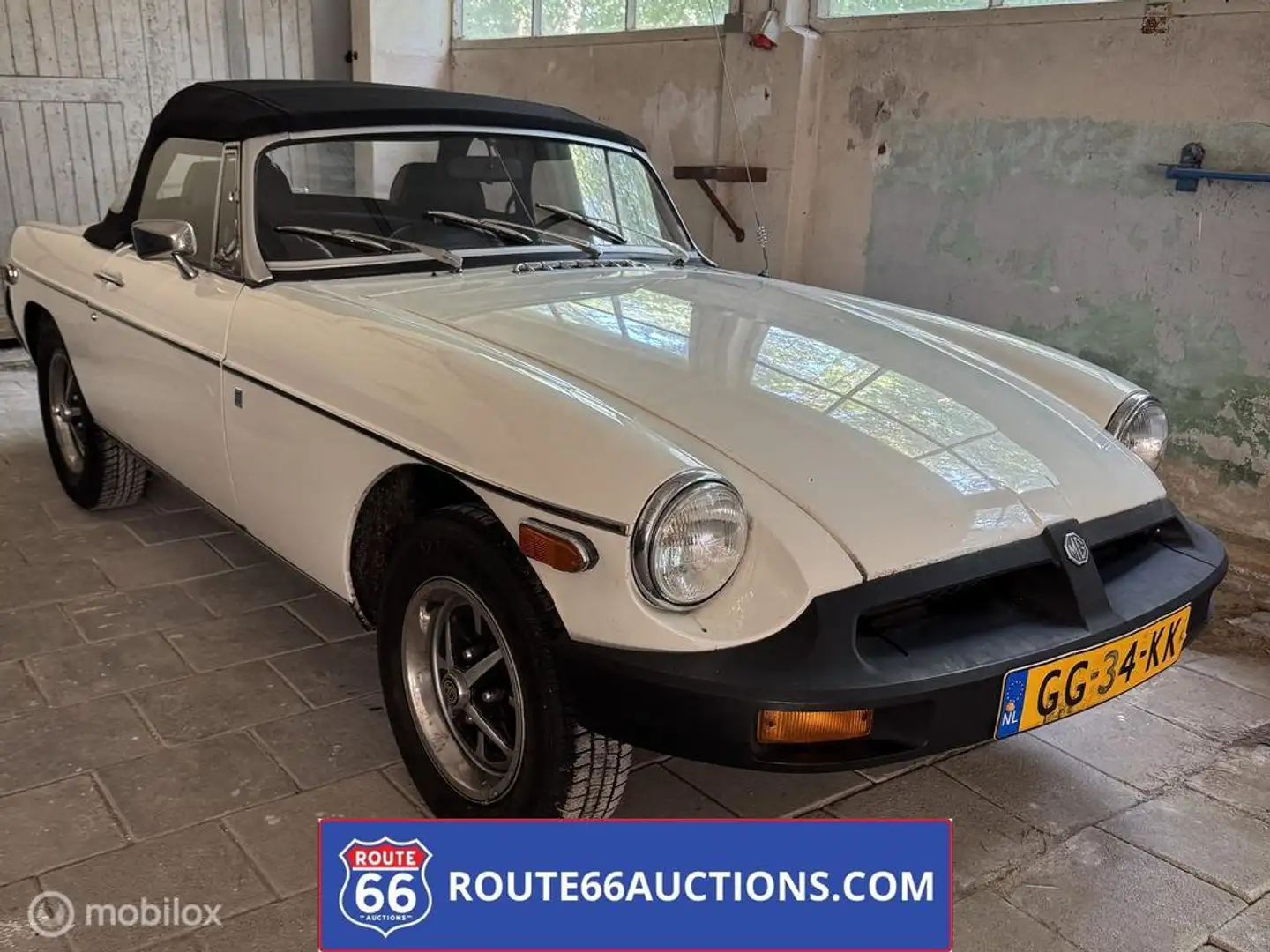 MG MGB Cabriolet | 1979 | Route 66 Auctions Nero - 1