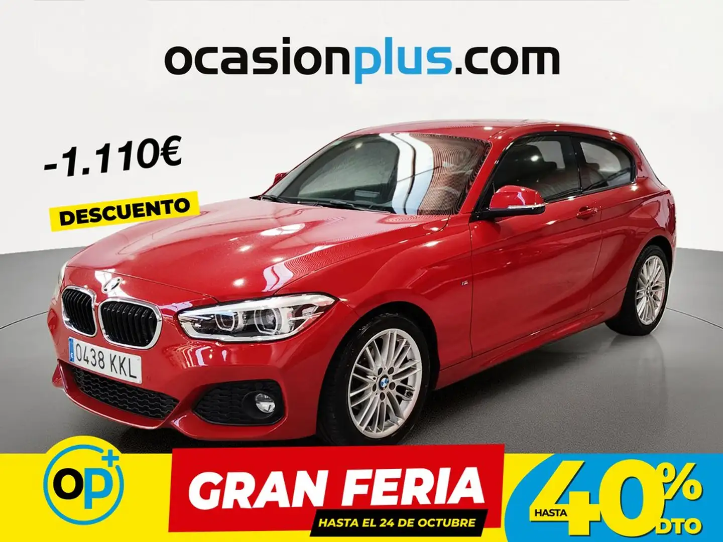 BMW 116 116d Rojo - 1