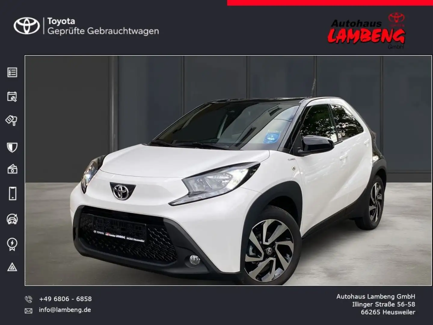 Toyota Aygo X Black&White Weiß - 1