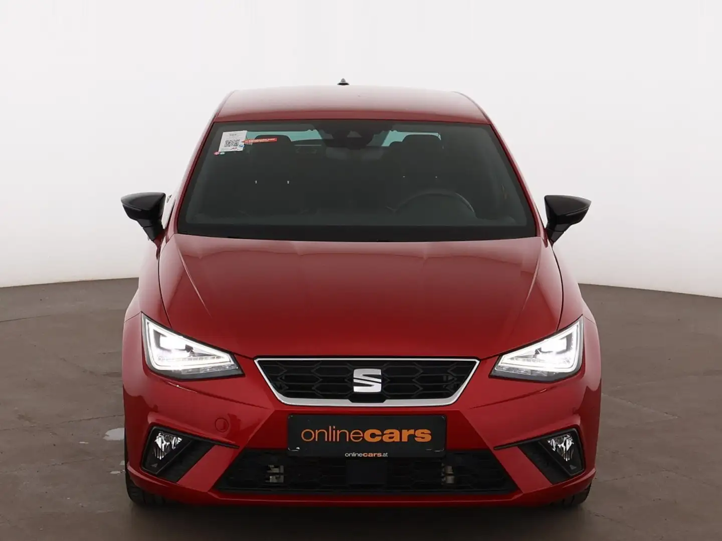 SEAT Ibiza 1.0 TSI FR Aut LED NAVI R-CAM SITZHZ ASSIST Rot - 2