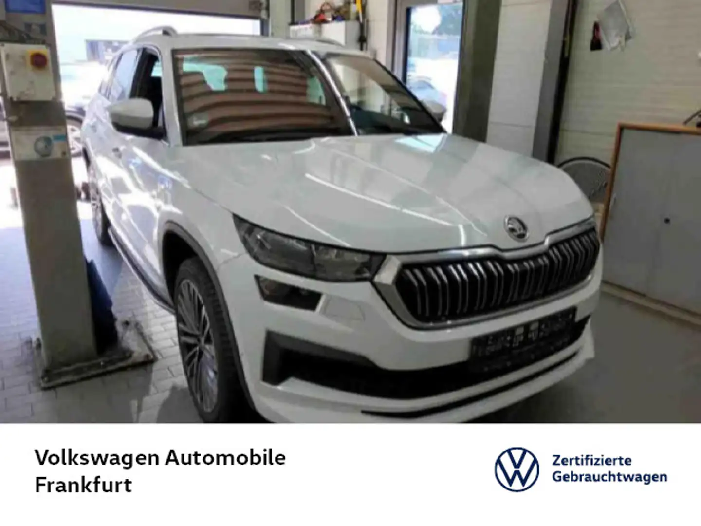 Skoda Kodiaq 2.0 TDI DSG Laurin & Klement Navi LED Blanco - 1