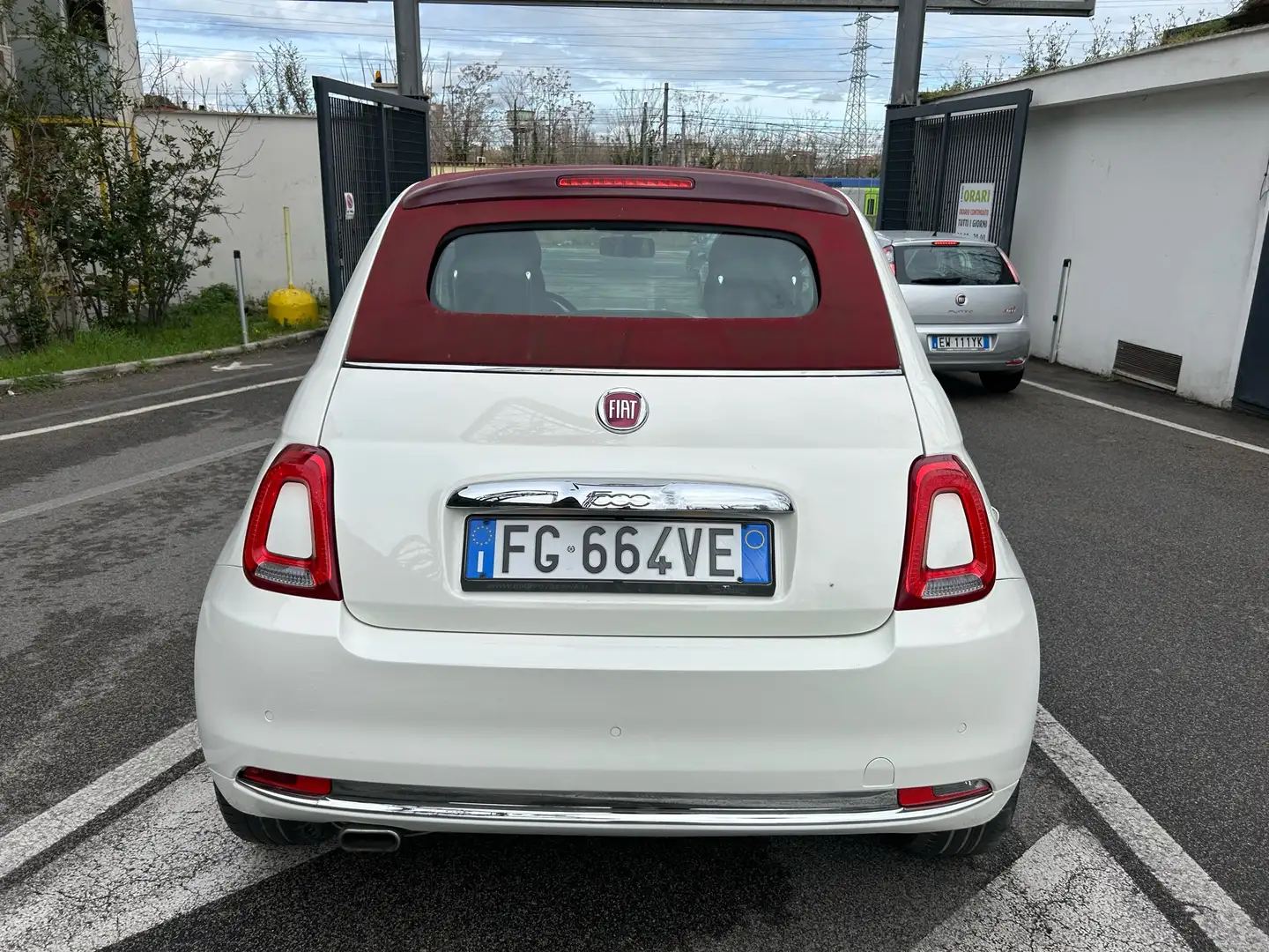 Fiat 500C 1.2 LOUNGE AUTOMATICA 60000 KM ORIGINALI! PERFETTA Blanco - 1