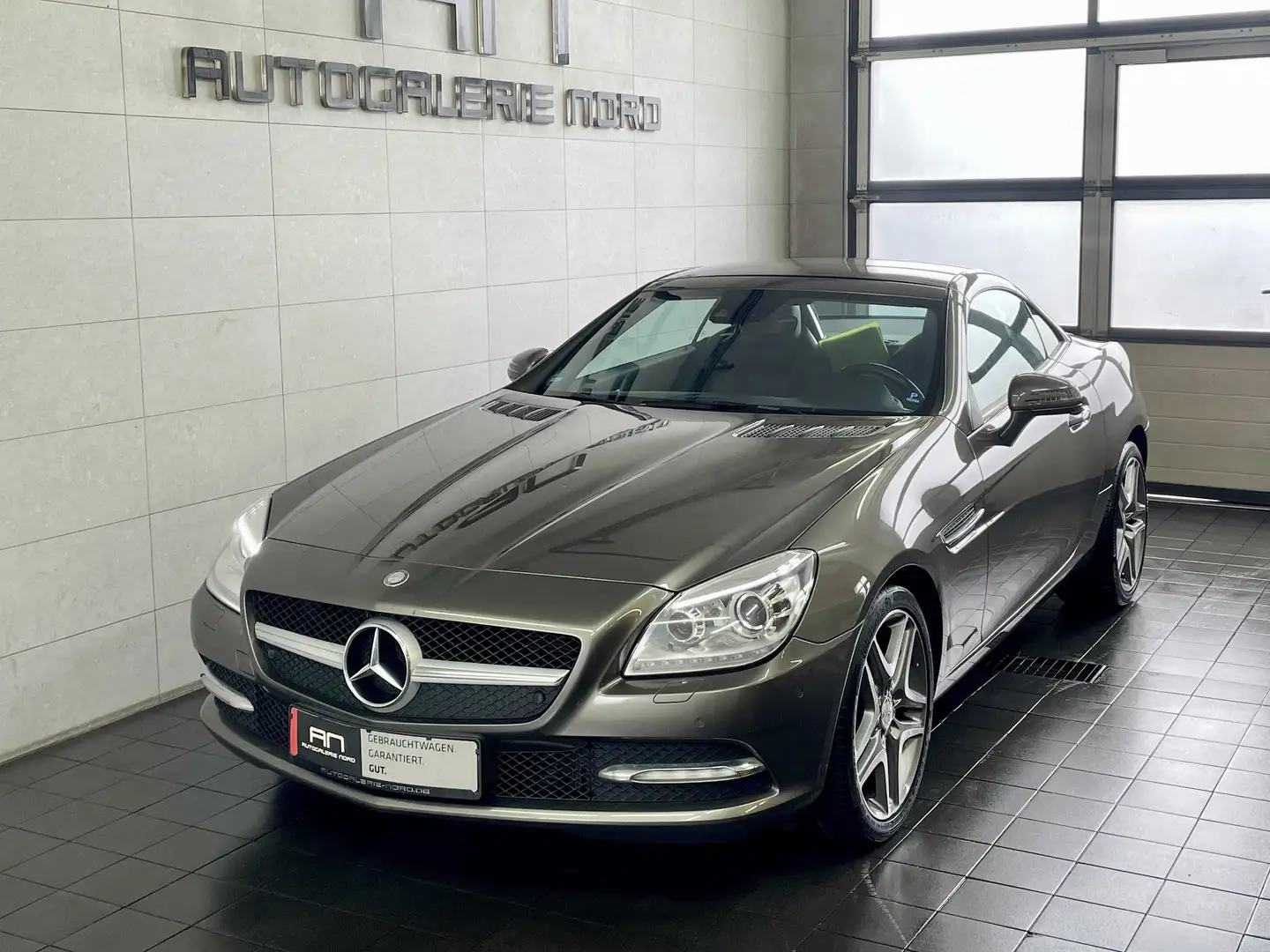 Mercedes-Benz SLK Roadster SLK 200 1.Hand+Memory+Bi-Xenon+MB-Service Grau - 2