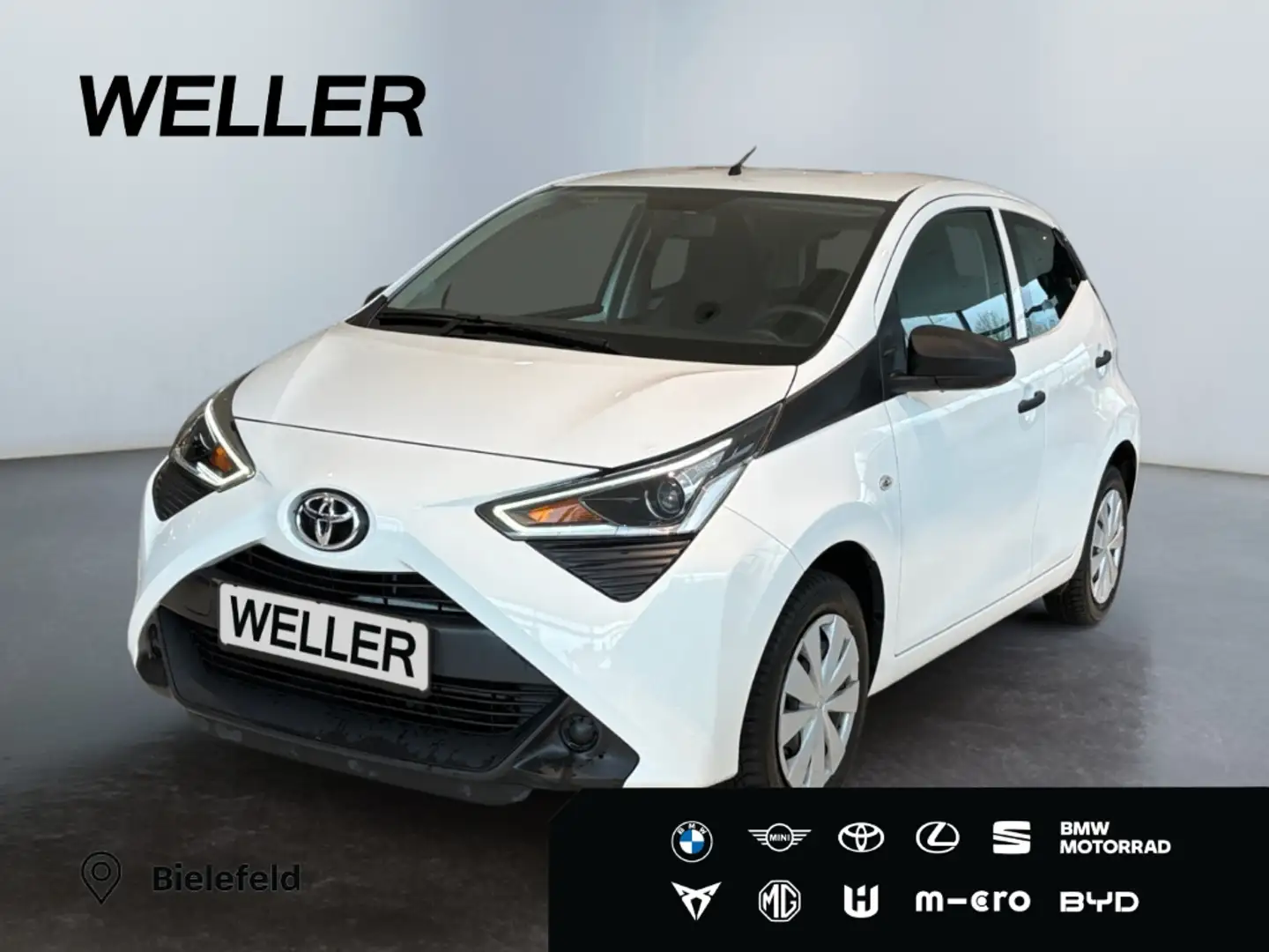 Toyota Aygo x-business *DAB+*Colorverglasung*Bluetooth* Weiß - 1