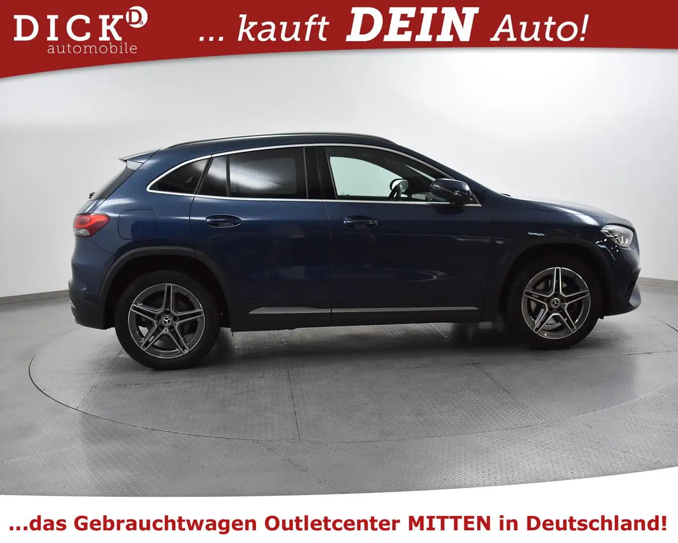 Mercedes-Benz GLA 250 GLA250e AMG Line PANO+STDHZ+WIDES+KAM+LED+ACC+19 Bleu - 2