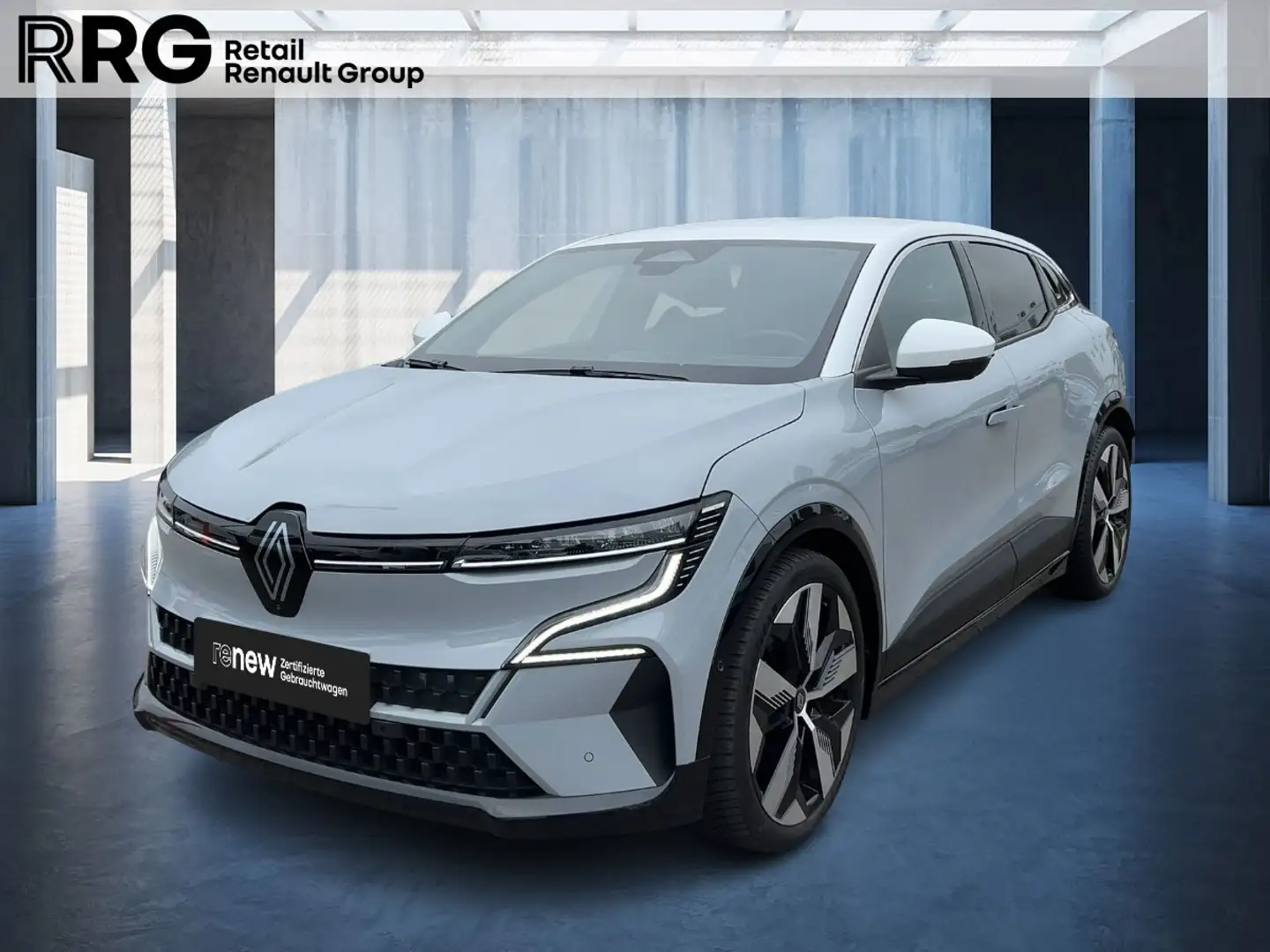 Renault Megane E-Tech EV40 Techno LED SHZ 360° Kamera Grijs - 1