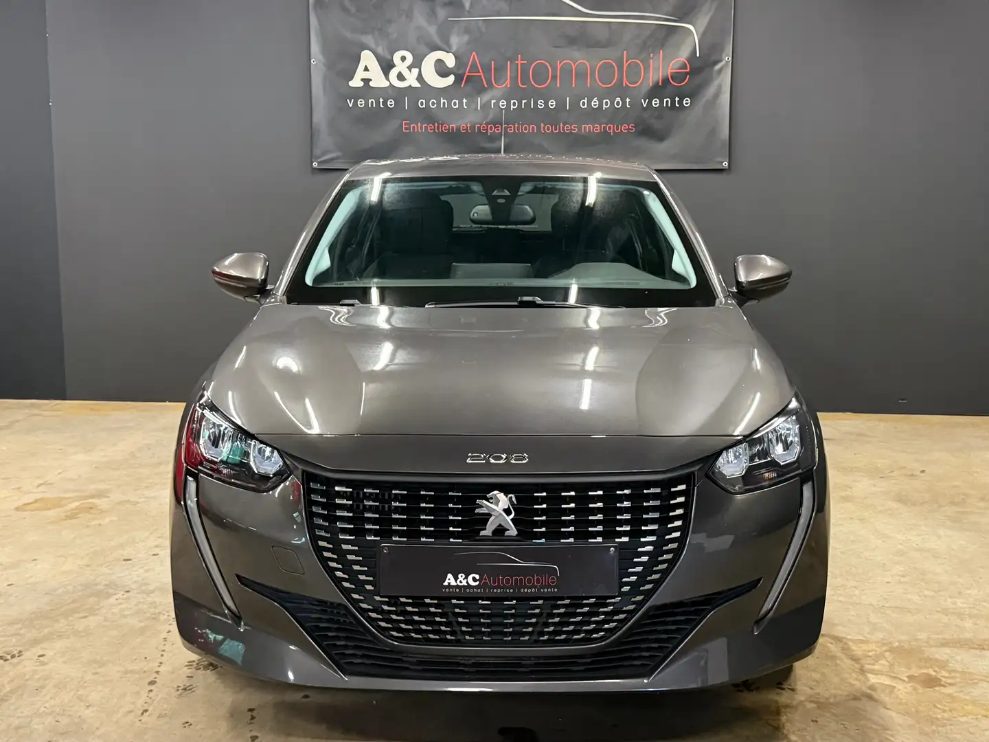 Peugeot 208 1.5 HDi xénon CarPlay Gris - 2