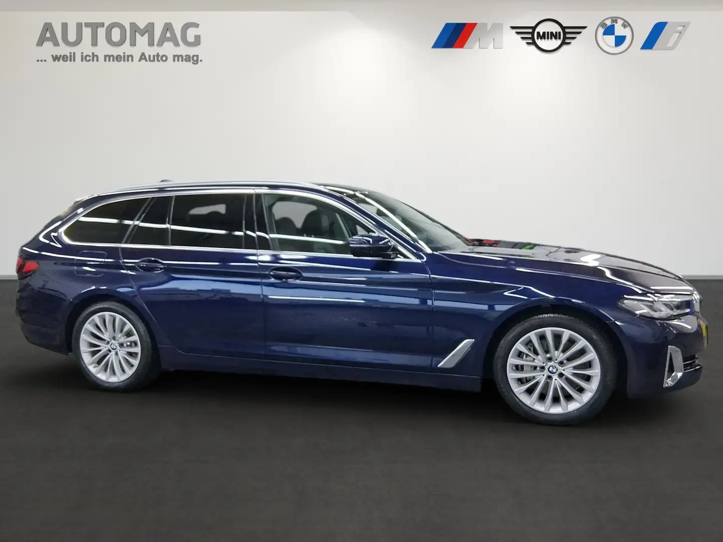 BMW 530 d xDrive LuxuryLine*AHK*ParkAss*DrivAss*Laser*Head Blau - 2