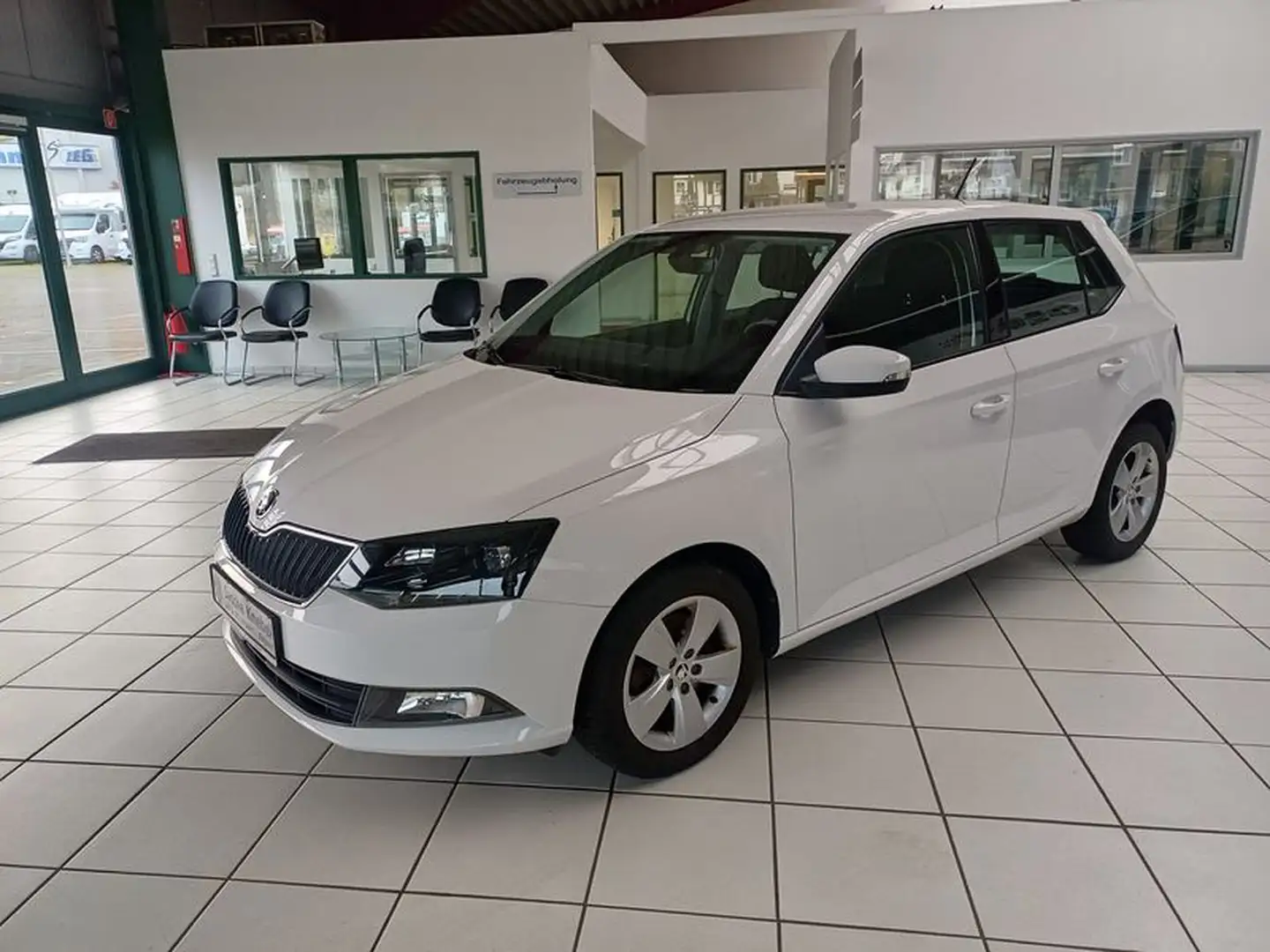 Skoda Fabia 1.0 TSI DSG Style PDC Climatronic Weiß - 2