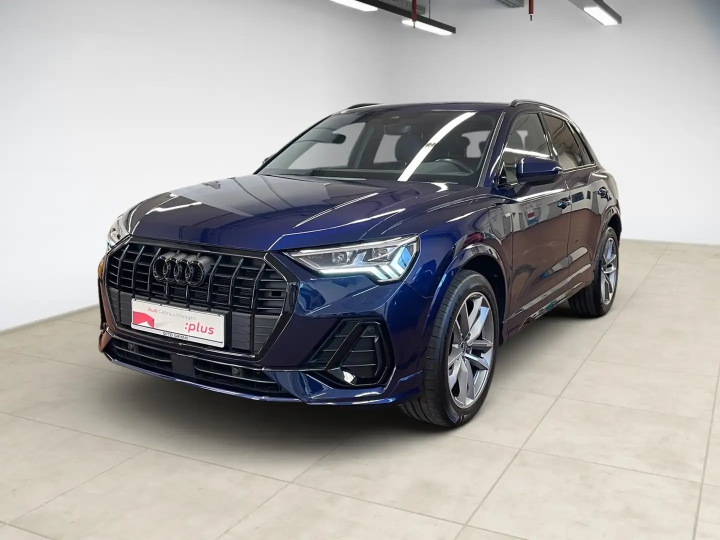 Audi Q3 45 TFSI e S line KLIMA NAVI LEDER ALU Blau - 2