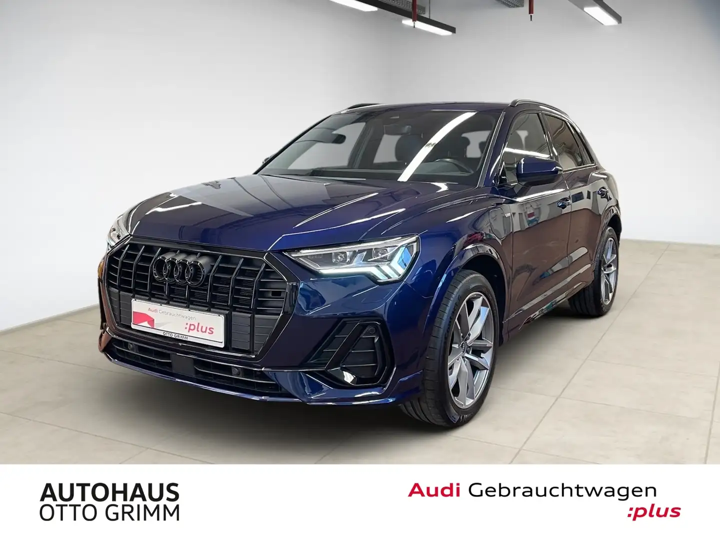 Audi Q3 45 TFSI e S line KLIMA NAVI LEDER ALU Blau - 1