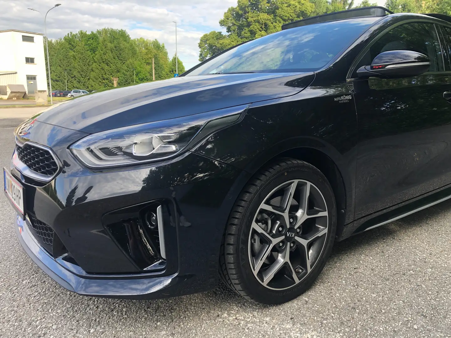 Kia ProCeed / pro_cee'd pro ceed 1,4 TGDI GPF GT-Line GT-Line Schwarz - 2