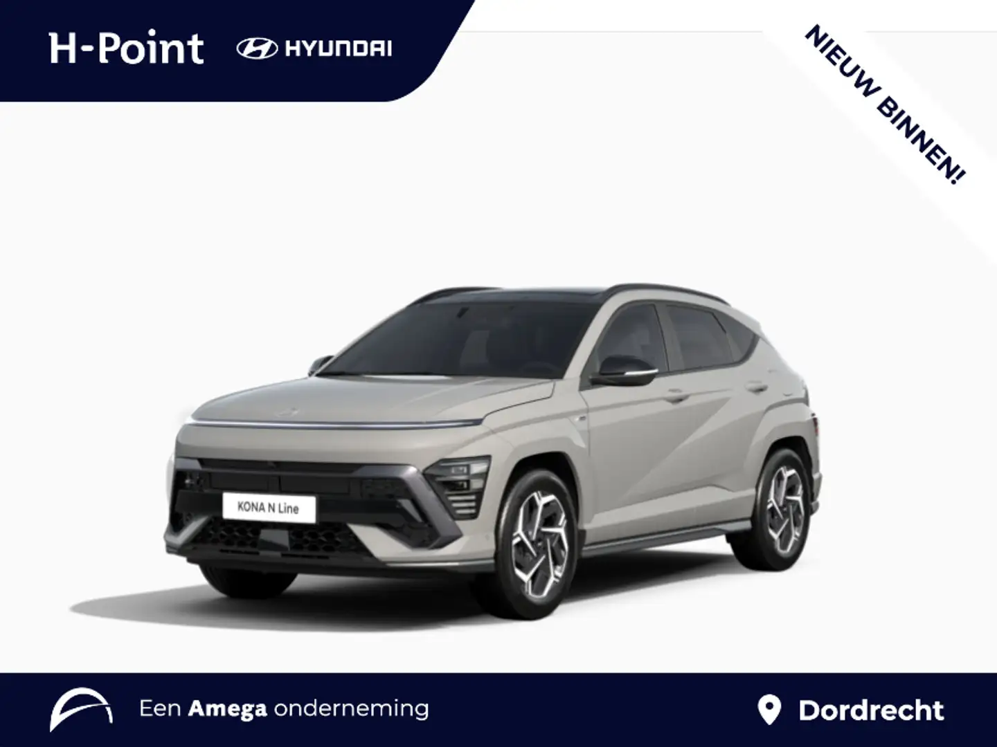 Hyundai KONA 1.6 GDI HEV N Line Sky | €4000 KORTING | Gris - 1