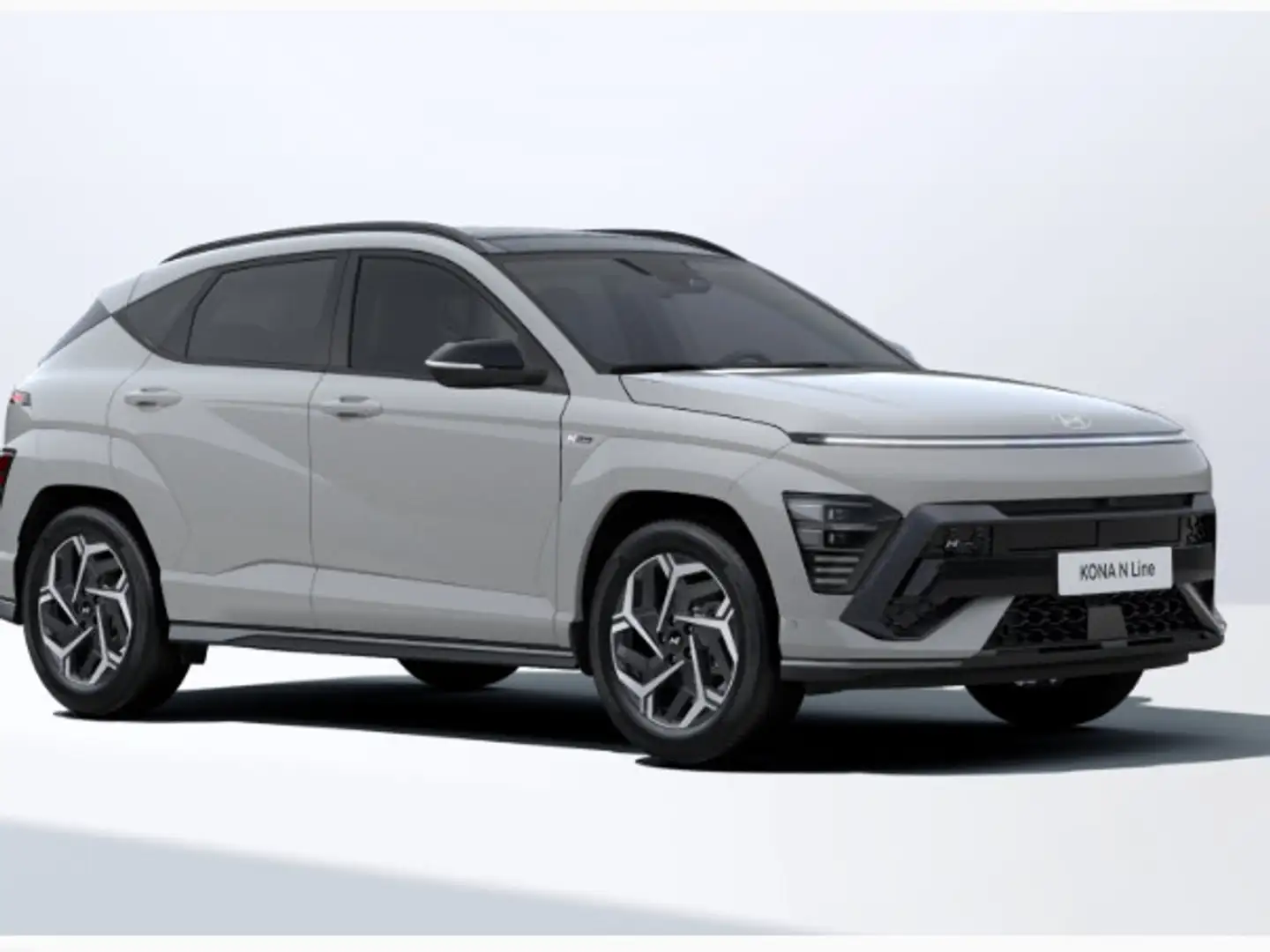 Hyundai KONA 1.6 GDI HEV N Line Sky | €4000 KORTING | Gris - 2