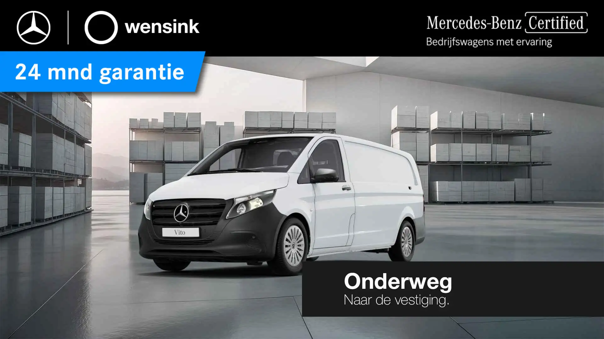 Mercedes-Benz Vito 116 CDI L3 Pro | 3 zits | Achteruitrijcamera | Sto Blanc - 1