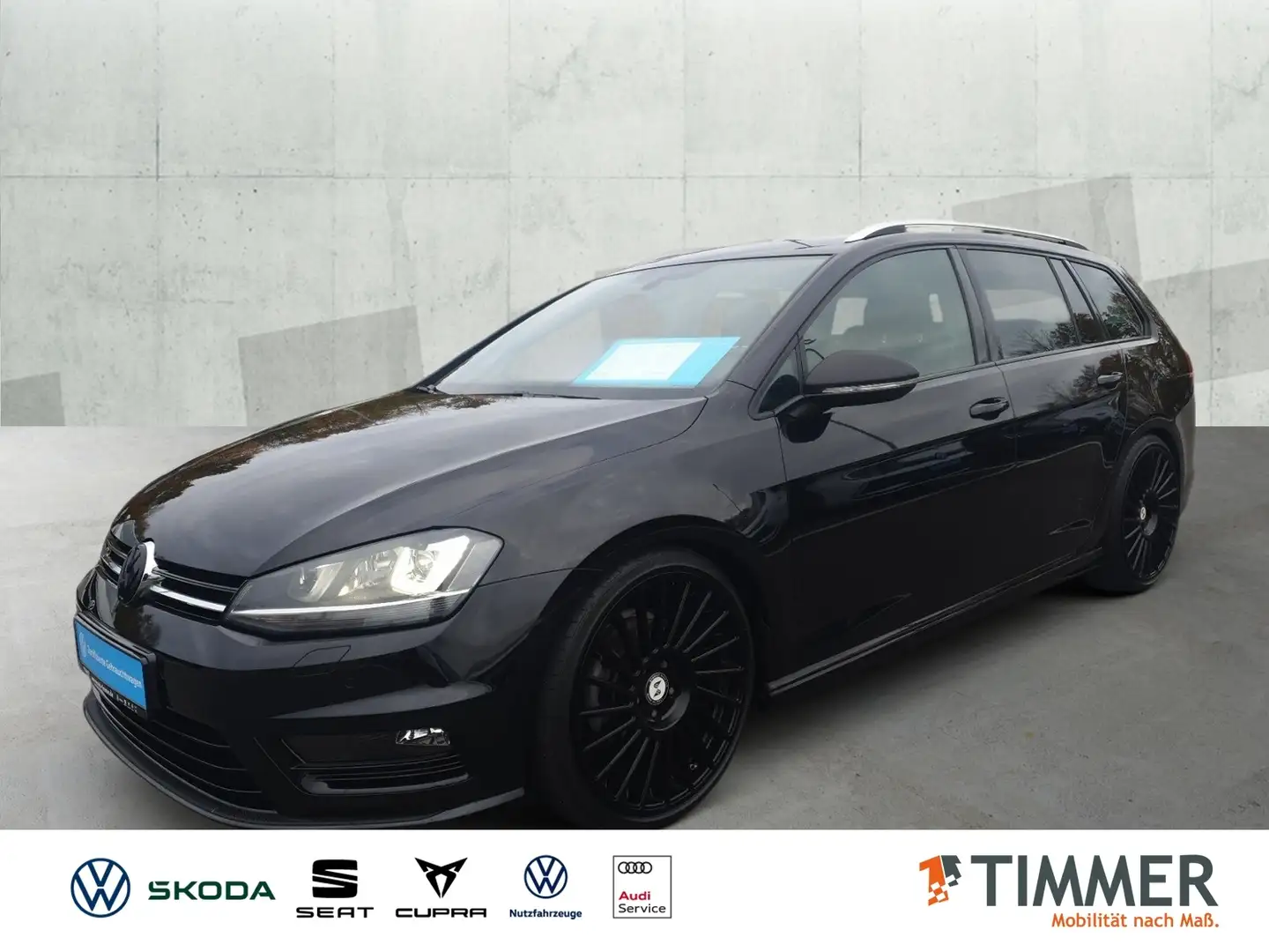 Volkswagen Golf Variant VII Variant 1.4 TSI 16V "Highline" BI-XENON*NAVI* Nero - 1