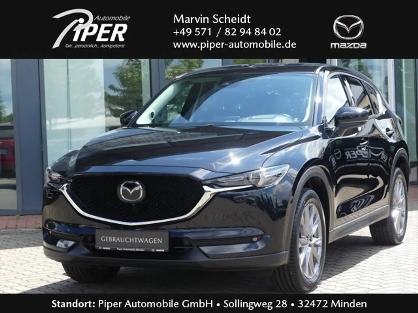 Mazda CX-5 SKYACTIV-G 194 AWD 5T 6AG AL-SPORTS LEDER-S TEC-P Schwarz - 1