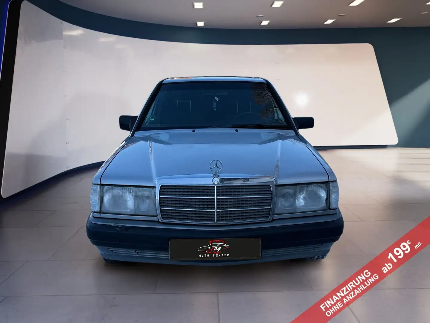 Mercedes-Benz 190 W201/ 1.8/Automatik/TÜV/H-Kennzeichen Silber - 2