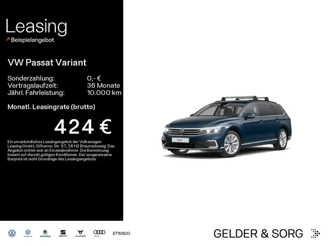 Volkswagen Passat Variant 1.4 eTSI Stand*Pano*RFK*AHK*ACC