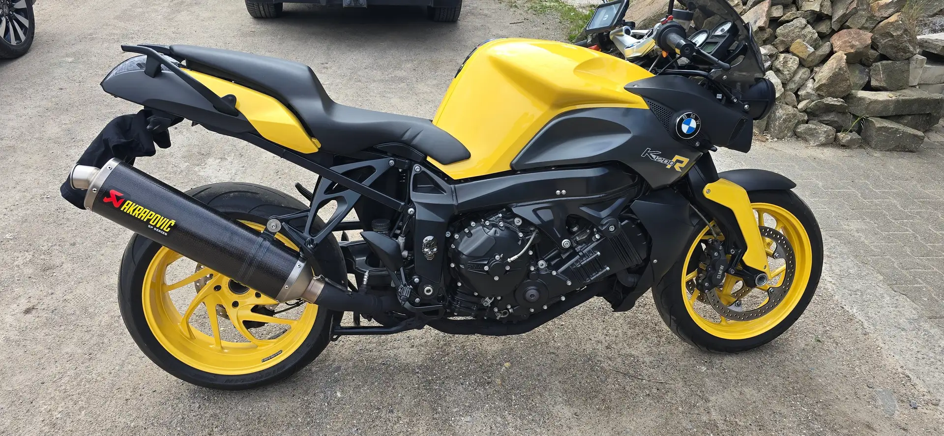 BMW K 1200 R Jaune - 1