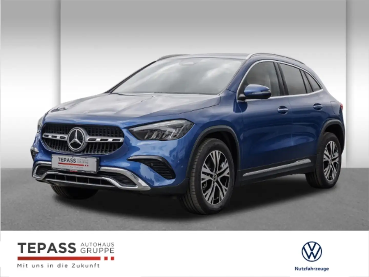 Mercedes-Benz GLA 220 4-Matic NAVI LED SHZ Bleu - 1