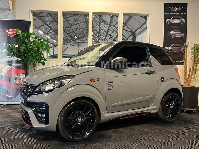 Ligier JS 50 JS50 NARDO GREY Apple CARPLAY Mopedauto Microcar