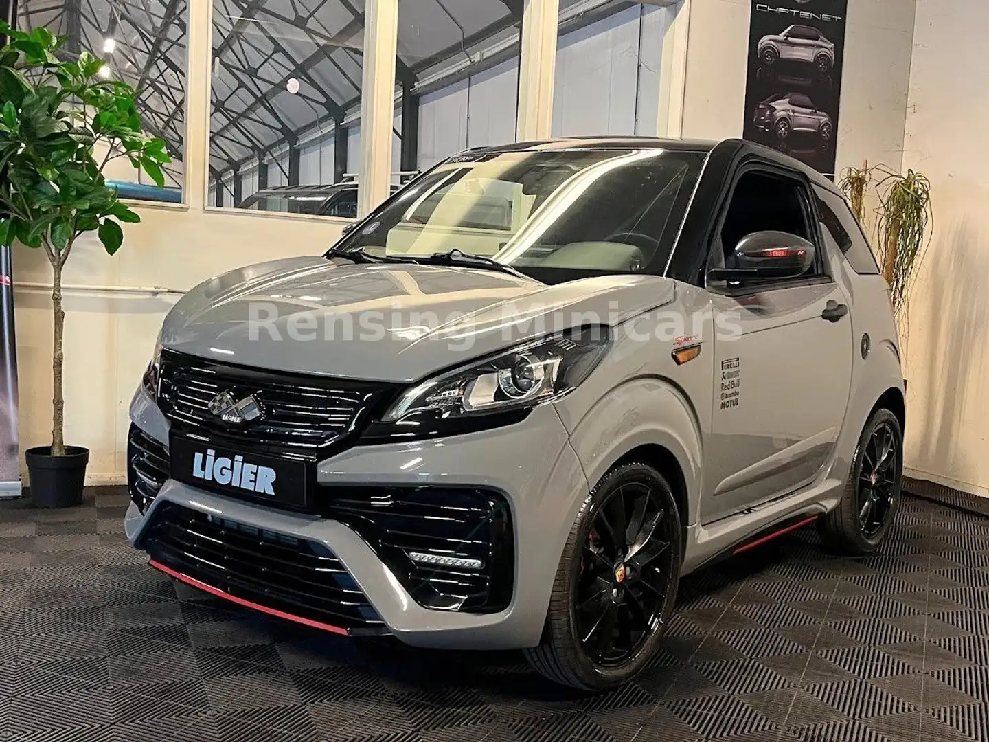 Ligier JS 50 JS50 NARDO GREY Apple CARPLAY Mopedauto Microcar - 2