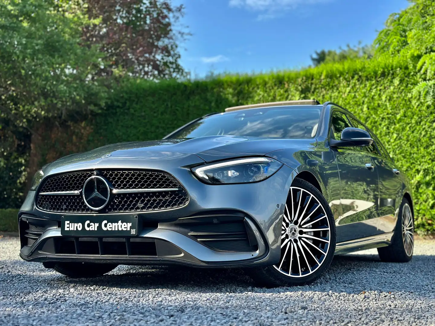 Mercedes-Benz C 200 C 200 d T 9G-TRONIC AMG Line Gris - 1