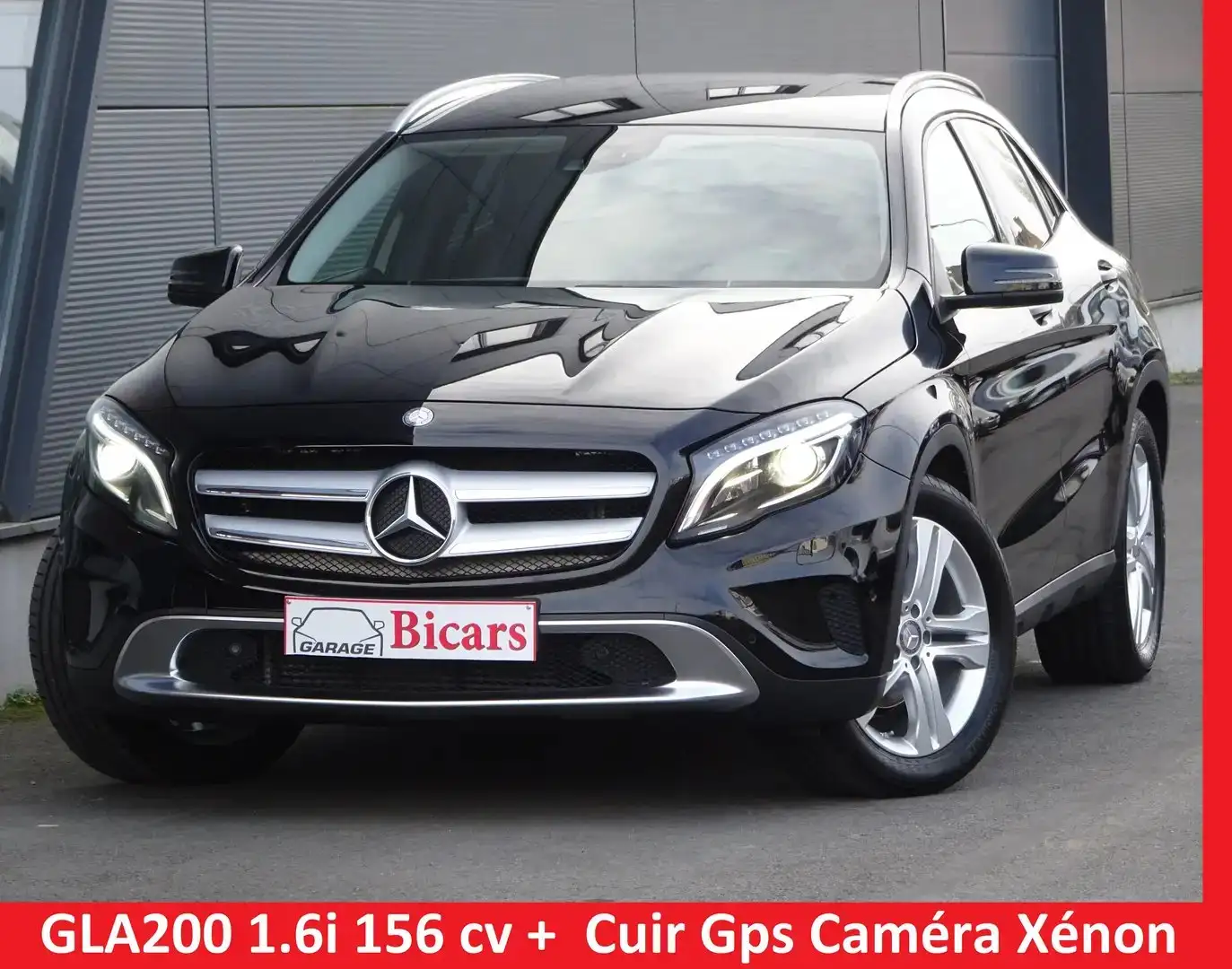 Mercedes-Benz GLA 200 i 156cv SPORT* XÉNON+ CUIR+ GPS* GARANTIE 1an Schwarz - 1